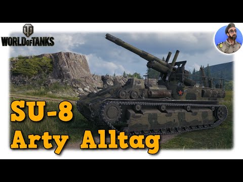 World of Tanks - SU-8 - Arty Alltag auf Tier 6 - Beste Arty auf Tier 6?
