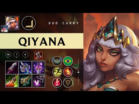 Qiyana ADC vs Lucian - BR Challenger Patch 26.02
