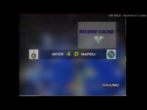 1995-96 (21^ - 11-02-1996) INTER-Napoli 4-0 [Ganz,Ganz(R),Branca,Branca] Servizio 90°Minuto Rai1