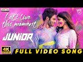 Let S Live This Moment Telugu Full Video Song Junior Kireeti Sreeleela Radha Krishna DSP