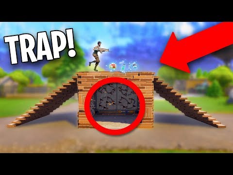 WOULD YOU FALL FOR THIS?? *FAKE FLOOR TRAP!* | Fortnite Battle Royale