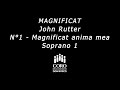 Rutter's Magnificat - 01 - Magnificat anima mea - Soprano 1