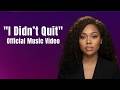 Aveloria Faith – I Didn’t Quit (Official Music Video)