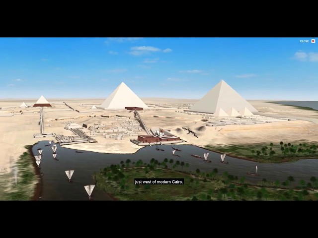 DIGITAL GIZA: Giza 3D Tour of the Giza Plateau
