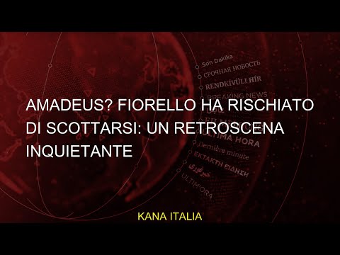 Amadeus? Fiorello ha rischiato di scottarsi: un retroscena inquietante