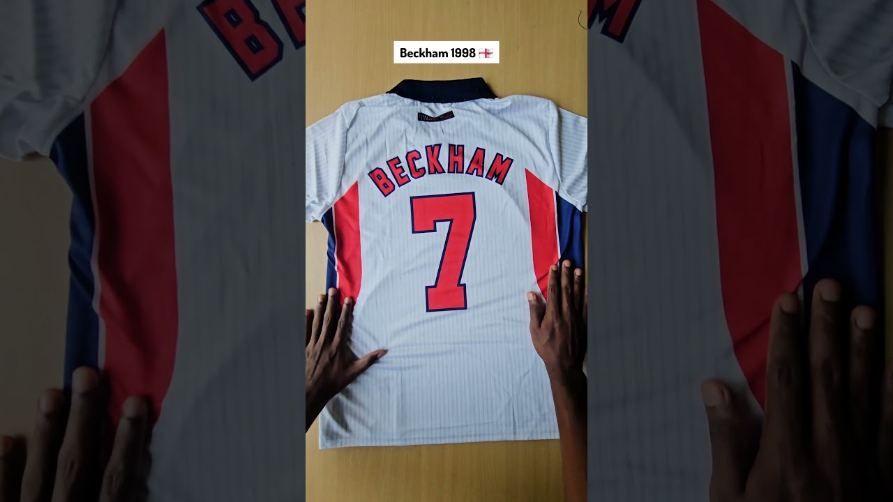 Beckham 1998 #englandfootballteam #davidbeckham