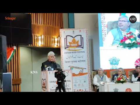 India’s ancient knowledge system must be revived and made part of mainstream education.   We must take pride in our civilizational legacy and pass it on to future generations,” said LG Manoj Sinha at the Chinar Book Festival SKICC Srinagar.