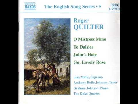 Roger Quilter, 'Take, o take those lips away' (from 'Shakespeare songs', op. 23)
