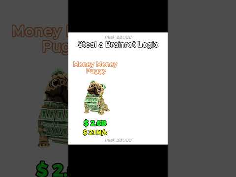 🐶 Money Money Puggy vs ☢️ Nuclearo Dinossauro – Steal a Brainrot
