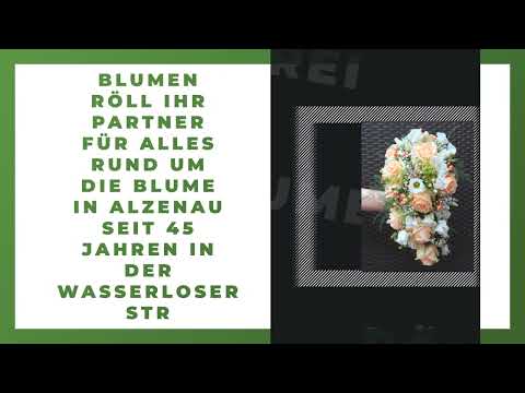 Röll Silke Blumen YouTube-Vdeominiatur 6
