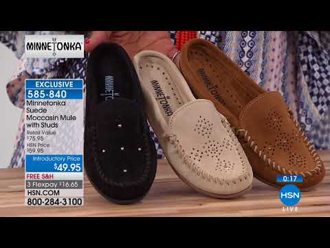 HSN | Minnetonka Footwear 05.14.2018 - 02 AM