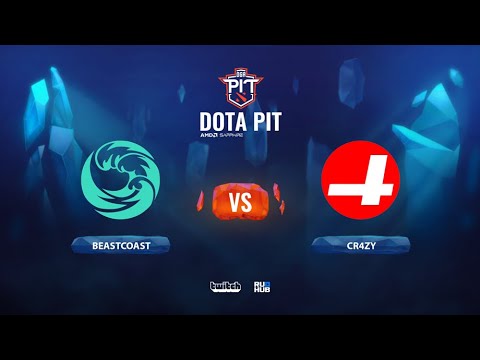 beastcoast vs CR4ZY, OGA Dota PIT Season 2: Americas, bo3, game 1 [Eiritel & CrystalMay]