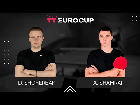 13:15 Denys Shcherbak - Andrii Shamrai 10.05.2024 TT Euro.Cup Ukraine Elite. TABLE 3
