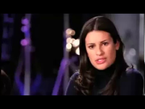 FOX promo frame for Glee’s 2009 pilot preview with the cast against bright color blocks