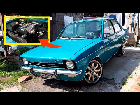 COLOCAMOS O MOTOR 2.2 16V NO CHEVETTE - ADAPTAÇÃO DO MOTOR DE VECTRA, TUDO NO CAPRICHO