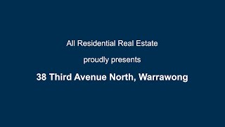 38 Third Avenue North, WARRAWONG, NSW 2502