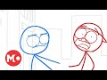 Dick Figures Dungeons Turtles Animation