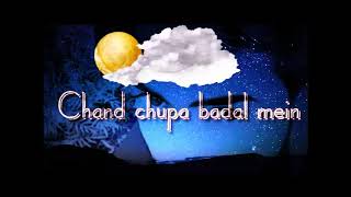 Chand Chupa Badal Mein  Flute cover  Life Quotes w