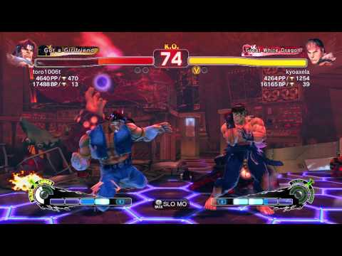 SSFIVAE:  T.Hawk (toro1006t) vs. Ryu (kyoaxela)  Match II HD