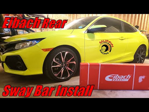 10th Gen Civic Si Eibach Rear Swaybar Install