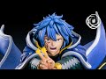 Video: Estatua Fairy Tail Jellal Crime Sorcière Ikigai Tsume 28 cm