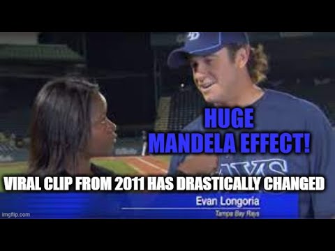 The Mandela Effect Has Drastically Changed the Viral Evan Longoria baseball Clip from 2011! VV # 402