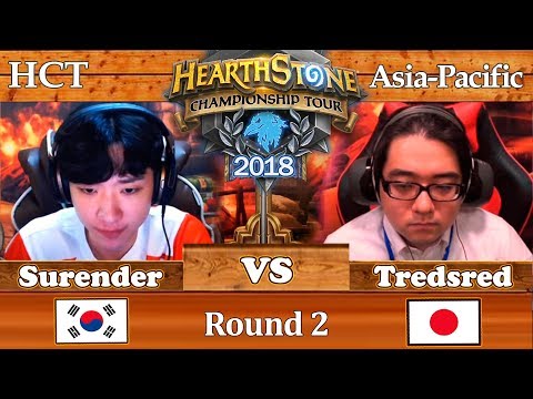 Hearthstone Asia-Pacific: Surender vs Tredsred 09/08/2018