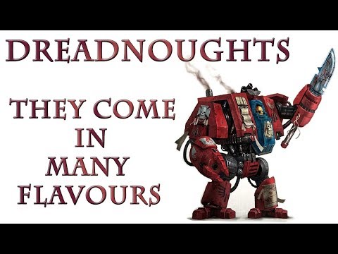 Warhammer 40k Lore - Dreadnoughts Variants, Space Marine Forces