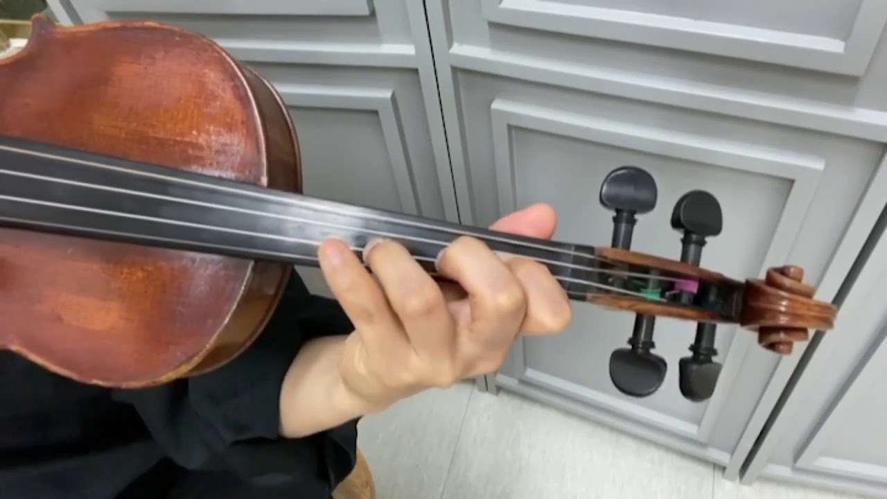 바이올린 기초연습17