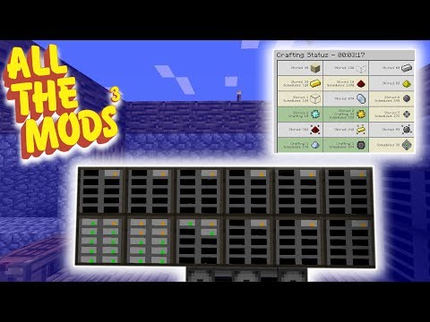 64K Disketten Autocrafting! - Server Upgrade!  - #52 - All The Mods 3 - Minecraft 1.12 Modpack