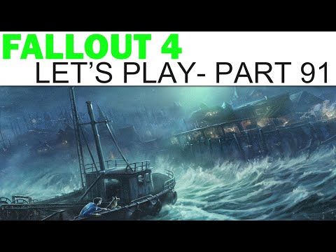 Fallout 4 Let's Play - Part 91 - Living On The Edge (Far Harbor DLC)