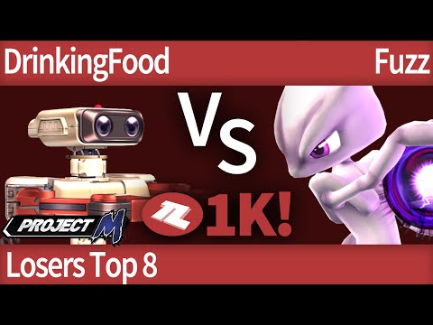 TLOC 1K PM - DrinkingFood (ROB) vs GS | Fuzz (Mewtwo) - Top 8 - Losers