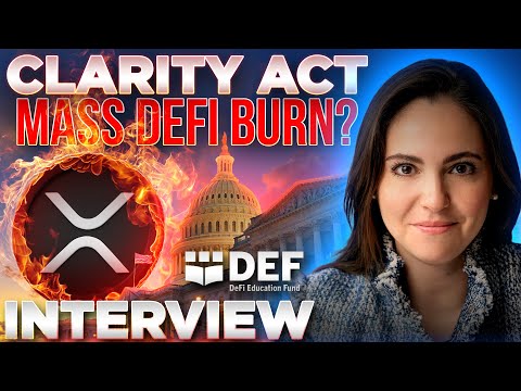 CLARITY Act vs DeFi🚨Amanda Tuminelli INTERVIEW🔥