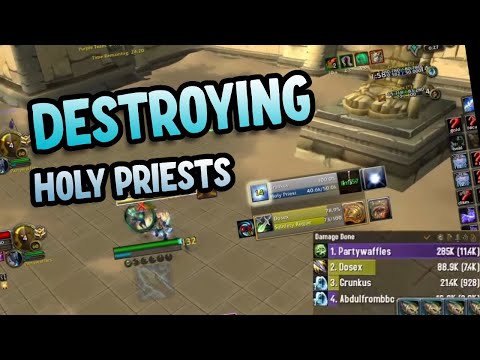 Destroying Holy Priests As Unholy DK (With My Viewers) - 9.2 Shadowlands