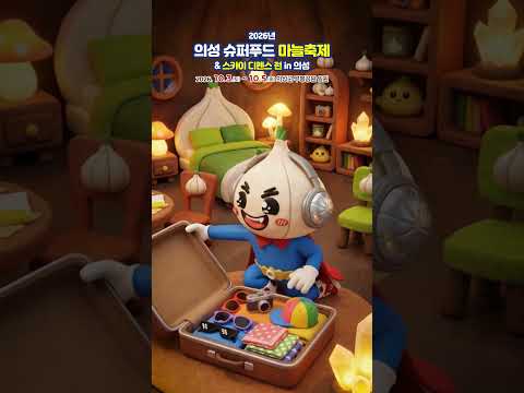 2026년 의성 슈퍼푸드 마늘축제 홍보영상(with 마늘이)