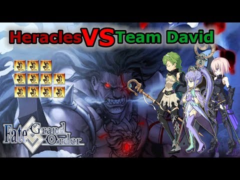 Team David VS Heracles the Unsinkable Hero - Nero Fest Exhibition Quest [FGO NA]