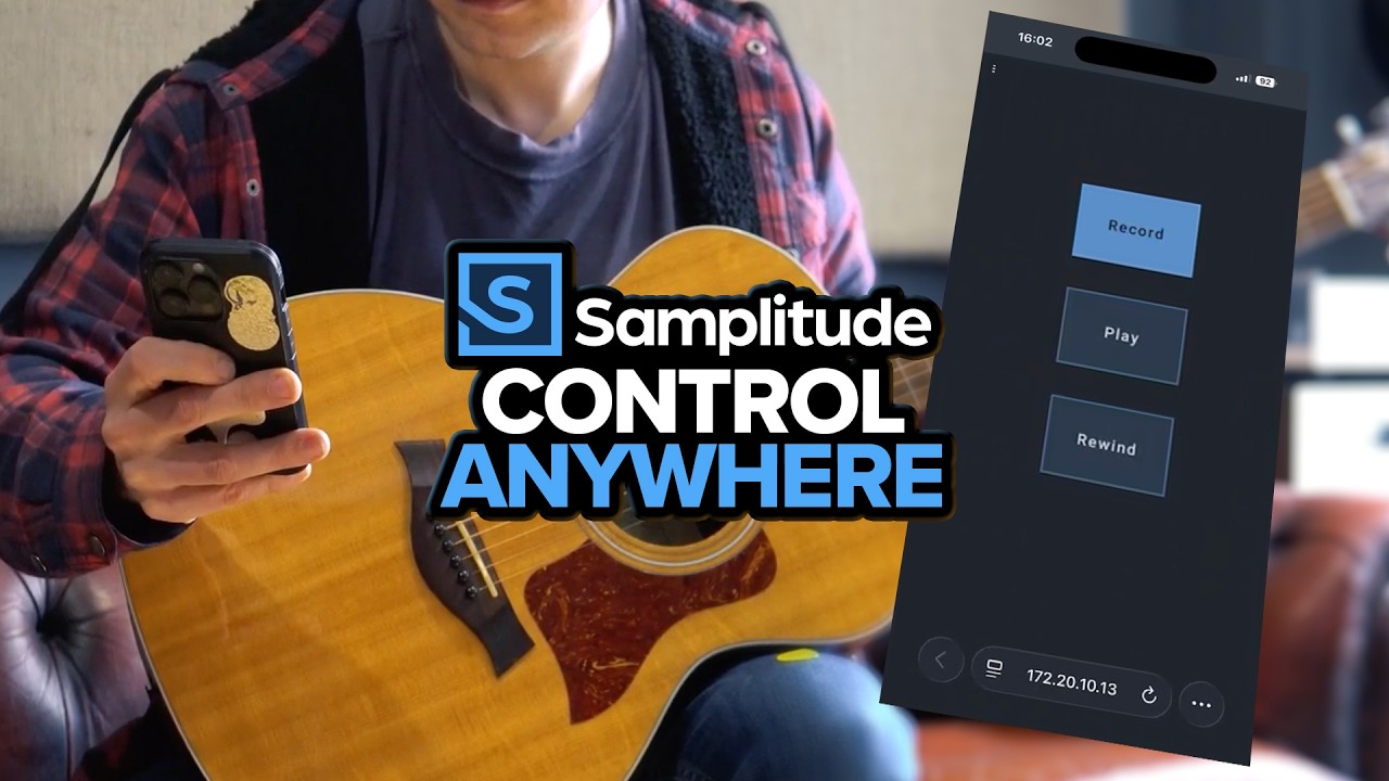 Control Samplitude Anywhere with OSC Support