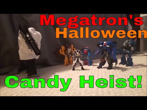 Megatron's Halloween Candy Heist : A Transformers One-Shot Stop Motion
