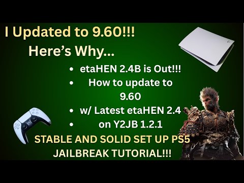 PS5 Offline Jailbreak Proof  I Just Updated to 9.60 with etaHEN 2.4B