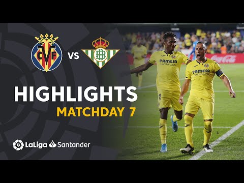 Highlights Villarreal CF vs Real Betis (5-1)