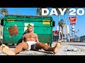 I Spent 100 Days In REALISTIC GTA 5