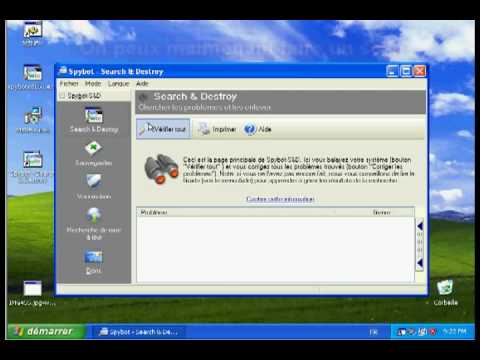 comment demarrer spybot en mode administrateur