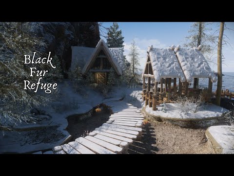 Black Fur Refuge, Skyrim AE/SE Player Home Mod for PC