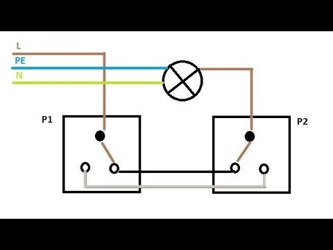 Basics of electricity - staircase system.