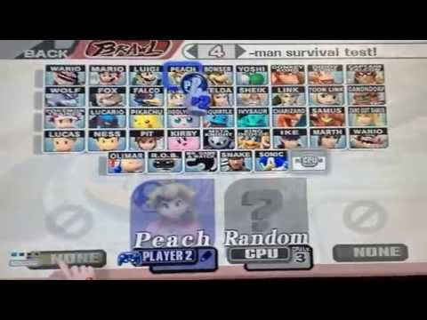 Project M - Weird Character Selection and Odd Music