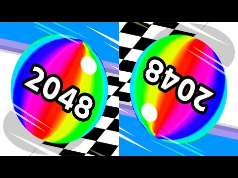 Ball Run 2048 Android iOS Gameplay Level 501-550