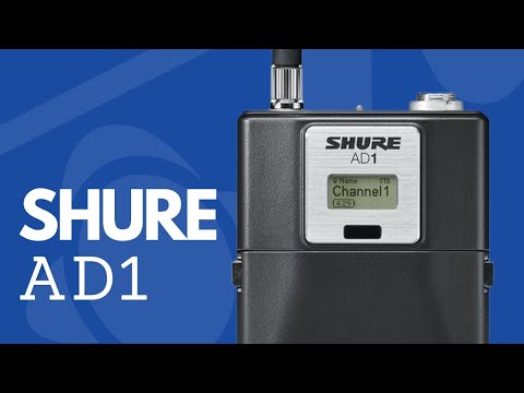 Shure AD1 Wireless Bodypack Instrument Transmitter (TA4 Connector, Axient Digital Band G57) - Factory Sealed/New/NOS image 9
