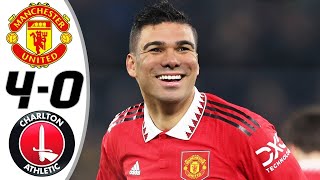 Man Utd vs Charlton 4 0   All Goals & Highlights   Carabao Cup 1080p