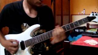 Helloween-Nabataea (guitar cover, E tuning)