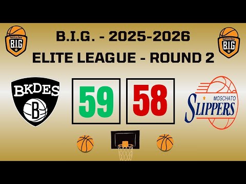 Brooklydes 59-58 Moschato Slippers (Round2-Elite-12/10/2025) 